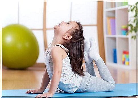 Five yoga poses for children