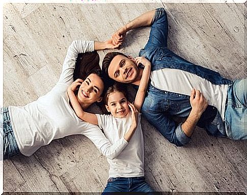 Family on the floor