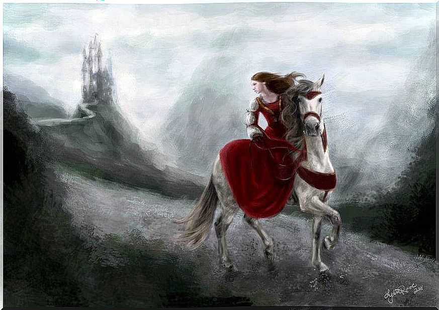 Woman on Horse