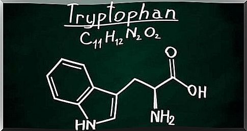 The formula of tryptophan